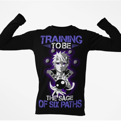 LONGSLEEVE NARUTO TRAINING TO BE THE SAGE OF SIX PATHS